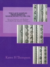 9780999038505 Thompson Karen - The lace samples from Ipswich, Massachusetts, 1789-1790 (Laatste stuks!)